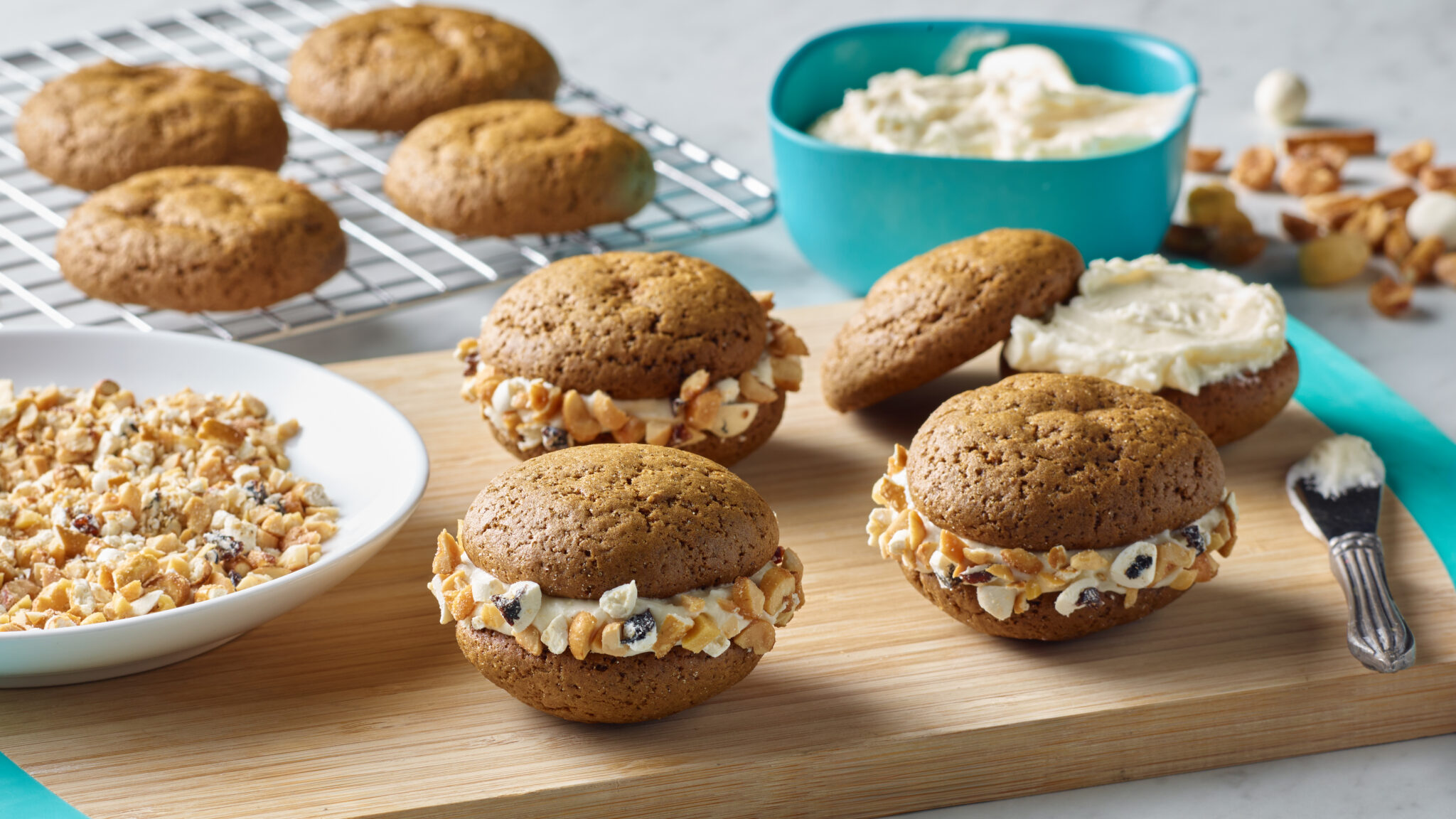 Brittle Nut Gingersnap Whoopie Pies PLANTERS® Brand