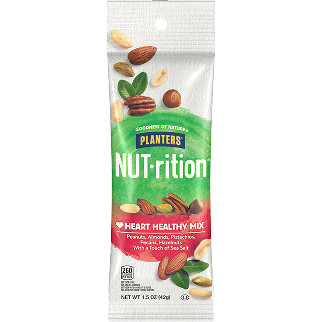 PLANTERS® NUT-RITION® Heart Healthy Nut Mix, 1.5 oz Packet