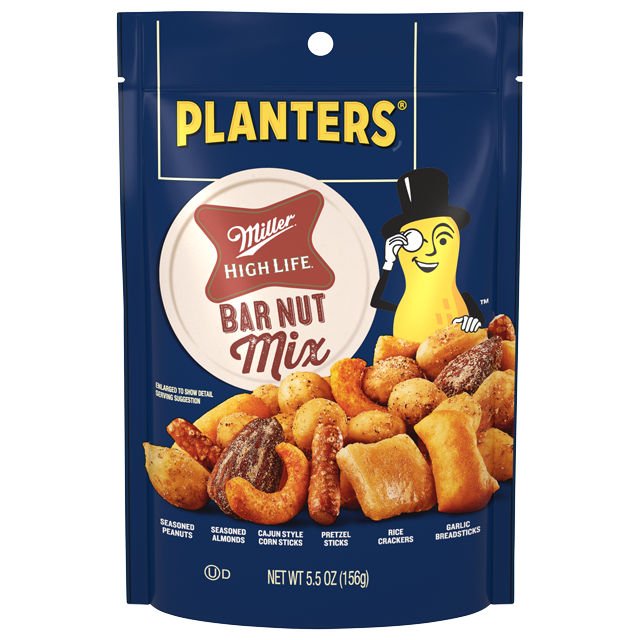 PLANTERS® Miller High Life Bar Nut Mix, 5.5 oz bag