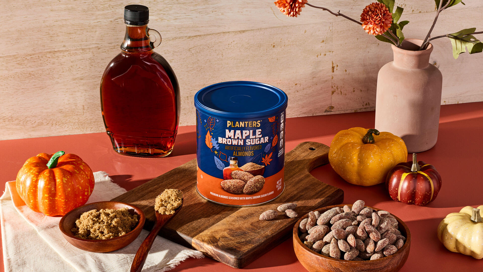The PLANTERS® Brand Welcomes Fall with New Maple Brown Sugar Almonds, Apple Cider Donut Cashews and Expanded Special Reserve Collection