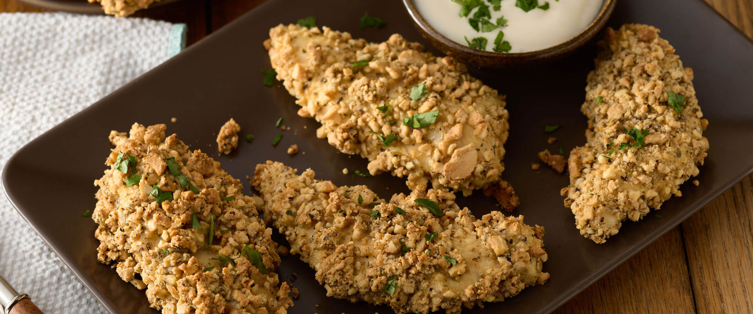 cashew crusted chicken recipe
