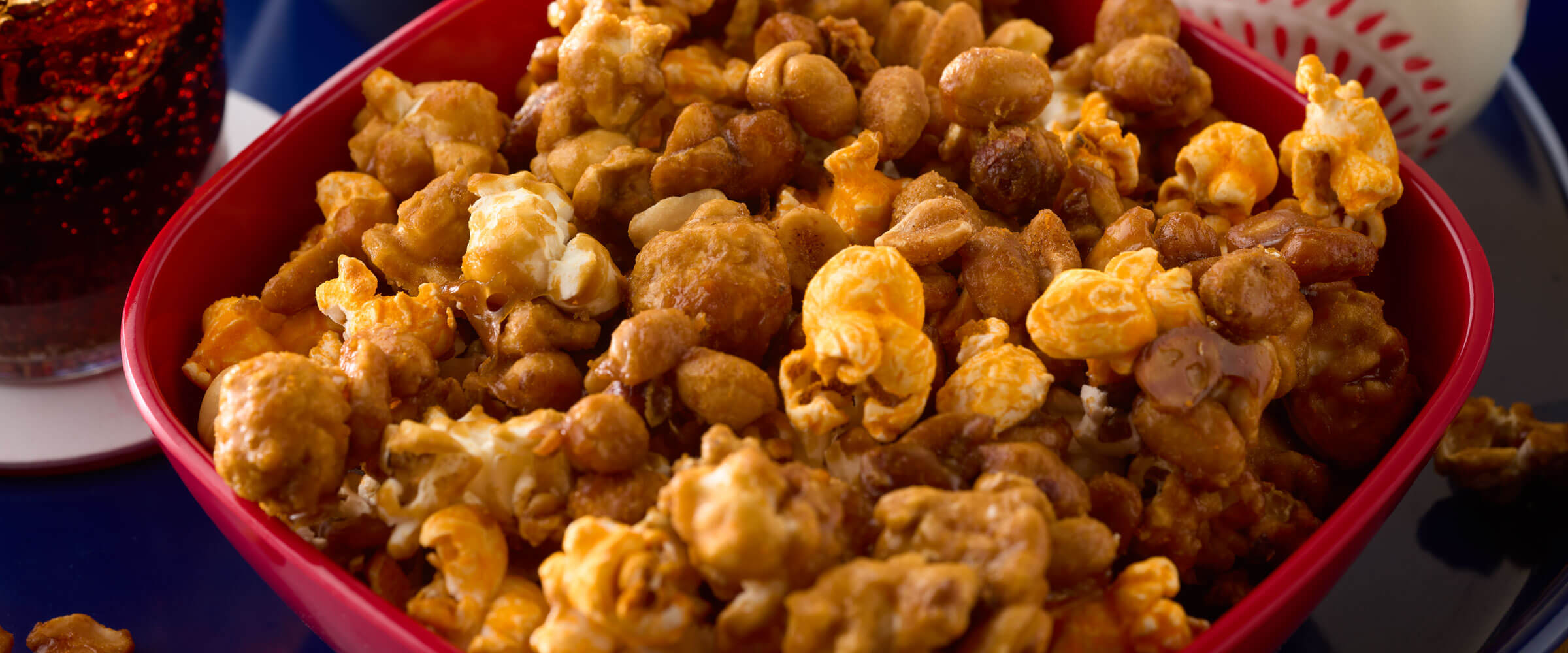 Take me to the ball game snack mix