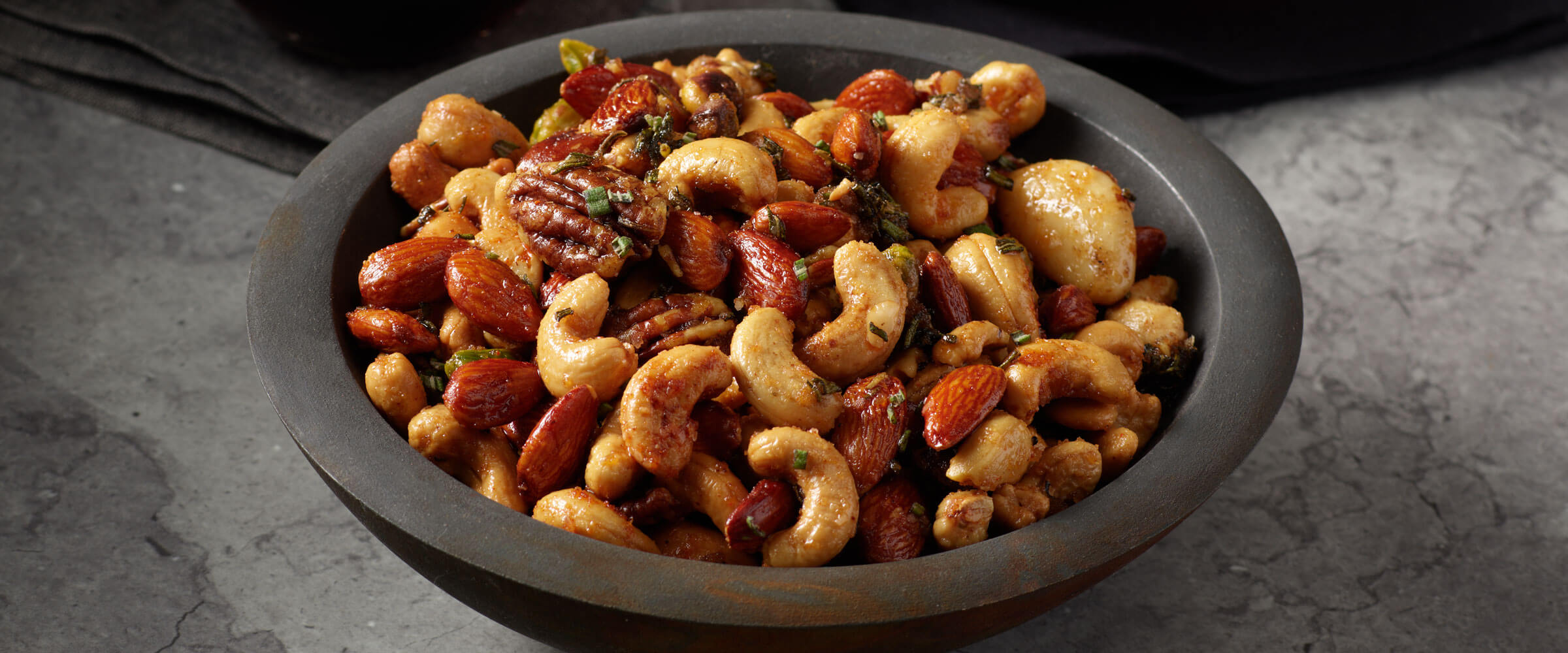 Rosemary Spiced Nuts
