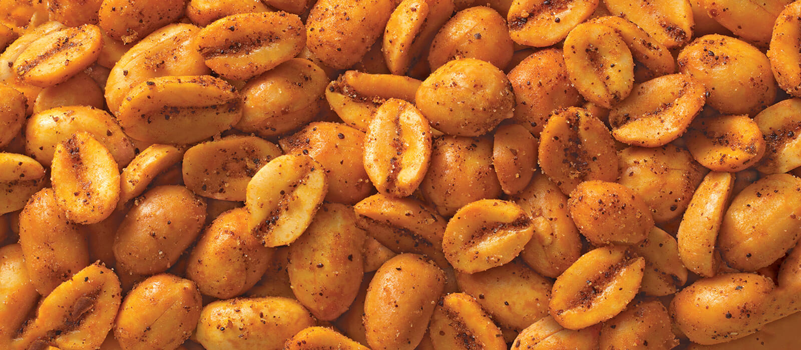 Close up of HEAT peanuts