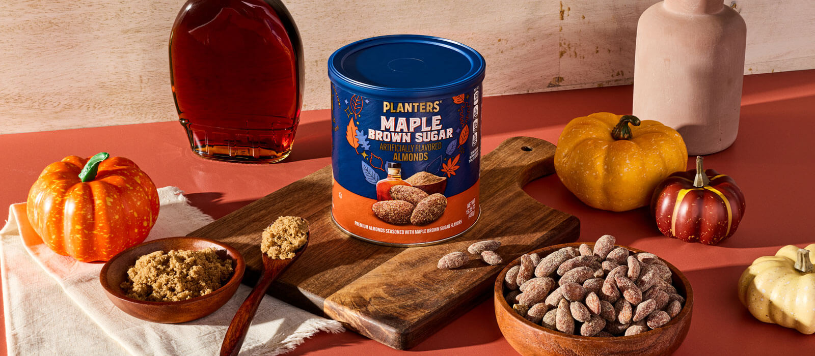 PLANTERS® Maple Brown Sugar Artificially Flavored Almonds