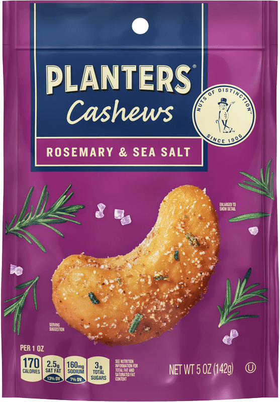 Rosemary sea salt roasted cashews