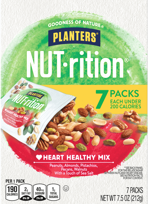 Planters Nutrition Heart Healthy Nut Mix 7-Pack