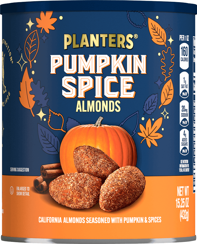Container of Planters Pumpkin Spice Almonds