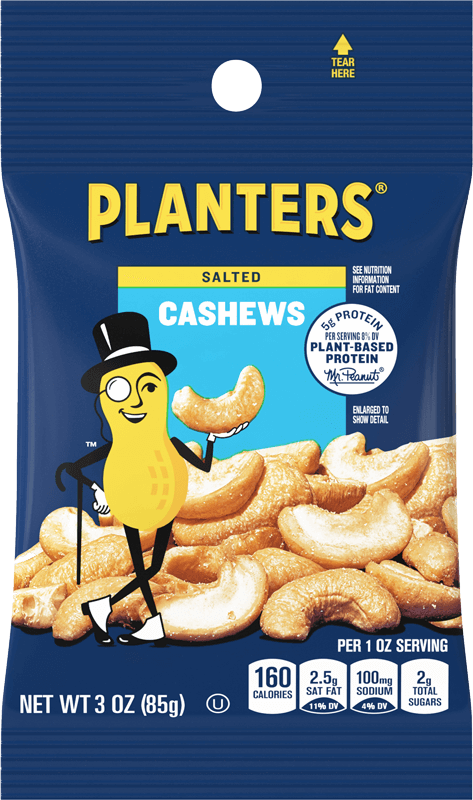Bag of Planters Salted Cashews