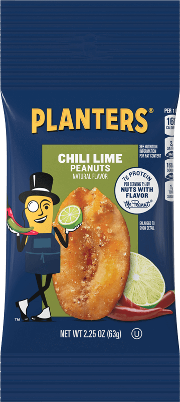 Bag of Planters Chili Lime Peanuts