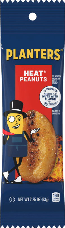 Small Bag of Planters Heat Peanuts