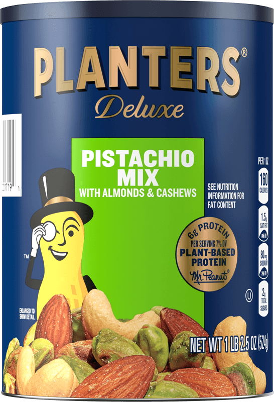 Container of Planters Deluxe Pistachio Mix