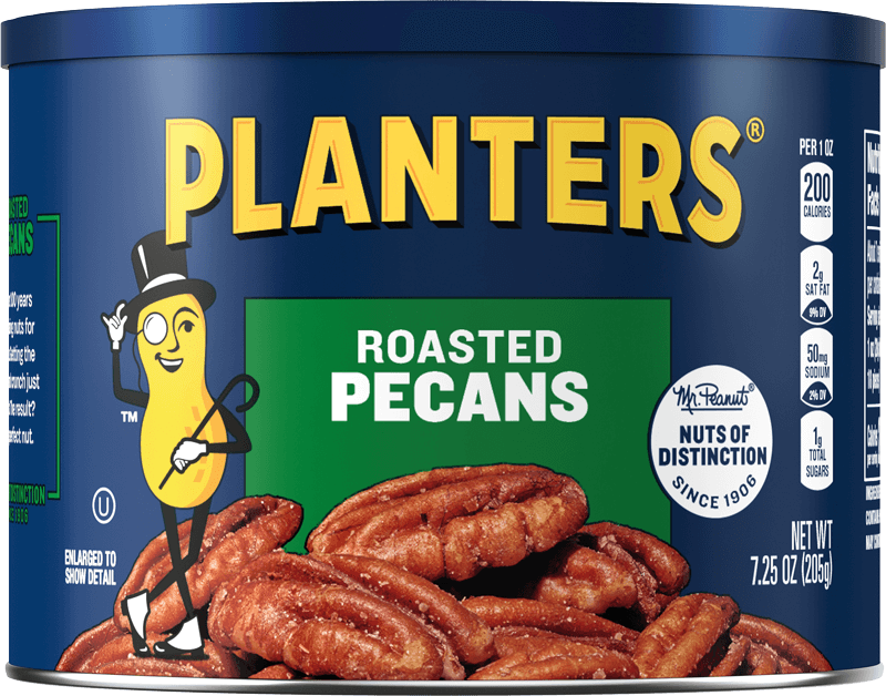 Small container of Planters Roasted Pecans