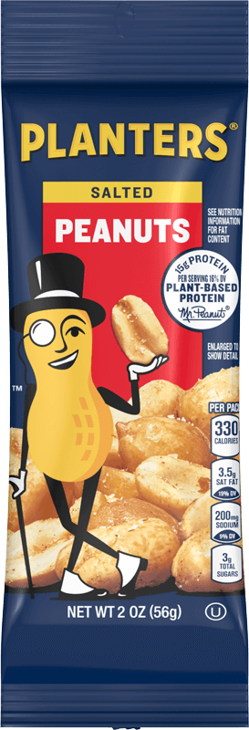 Bag of Planter’s Salted Peanuts
