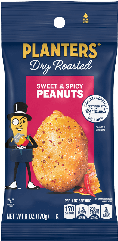 6oz bag of sweet and spicy nuts