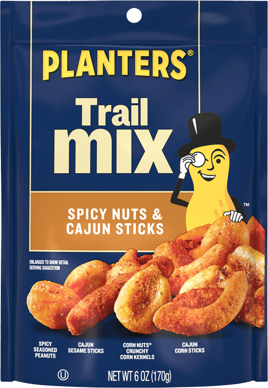 Spicy Nuts & Cajun Sticks Trail Mix